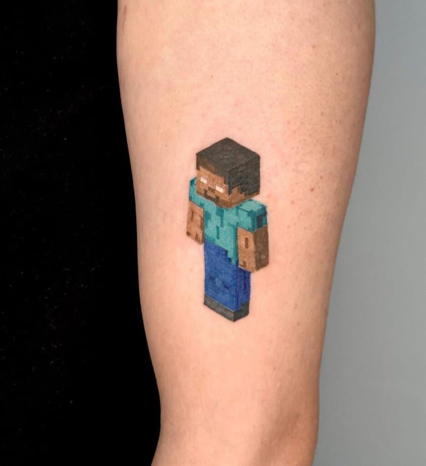 21 Must-See Minecraft Tattoo Ideas That'll Up Your Ink Game