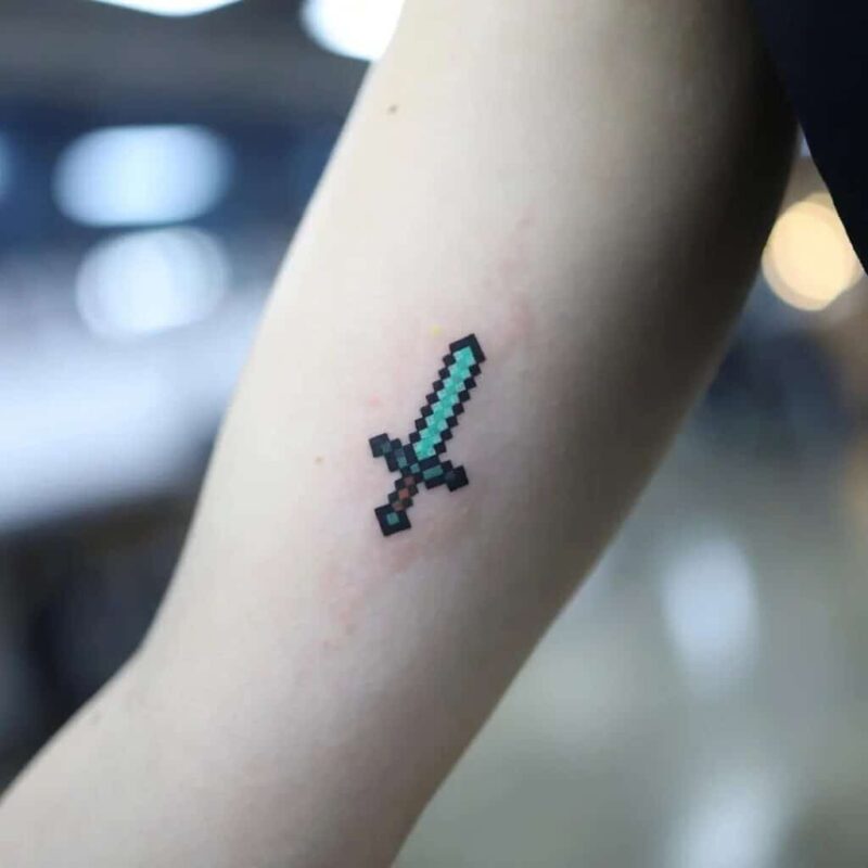 21 must see minecraft tattoo ideas that8217ll up your ink game