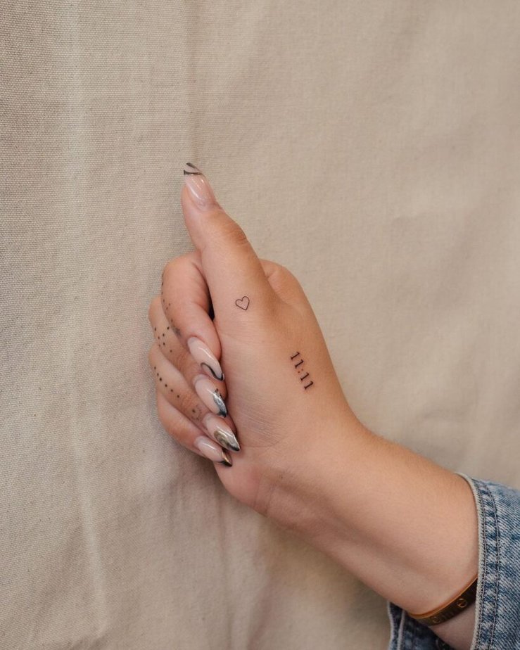 23 Small Heart Hand Tattoos To Bring Out Your Inner Romantic 12