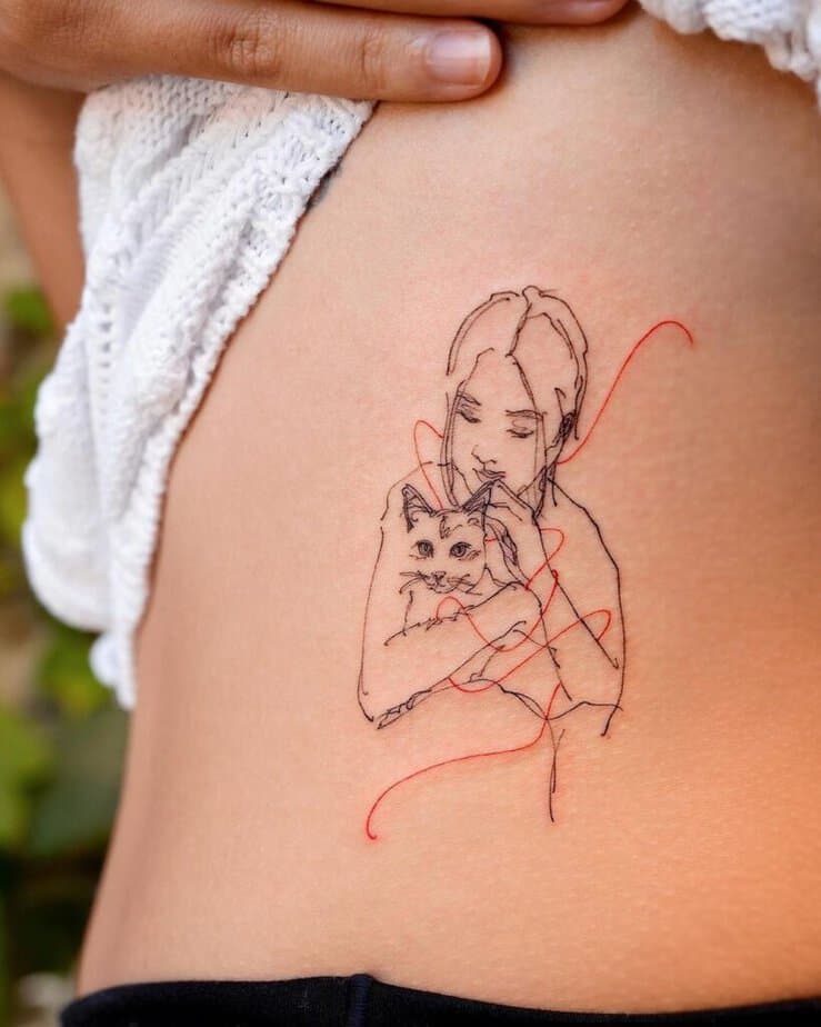 25 Remarkable Rib Tattoos That8217ll Totally Be Worth The Pain 14