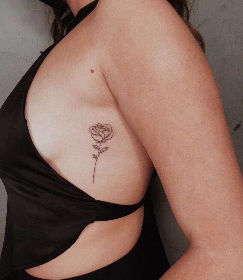 25 Remarkable Rib Tattoos That8217ll Totally Be Worth The Pain 22