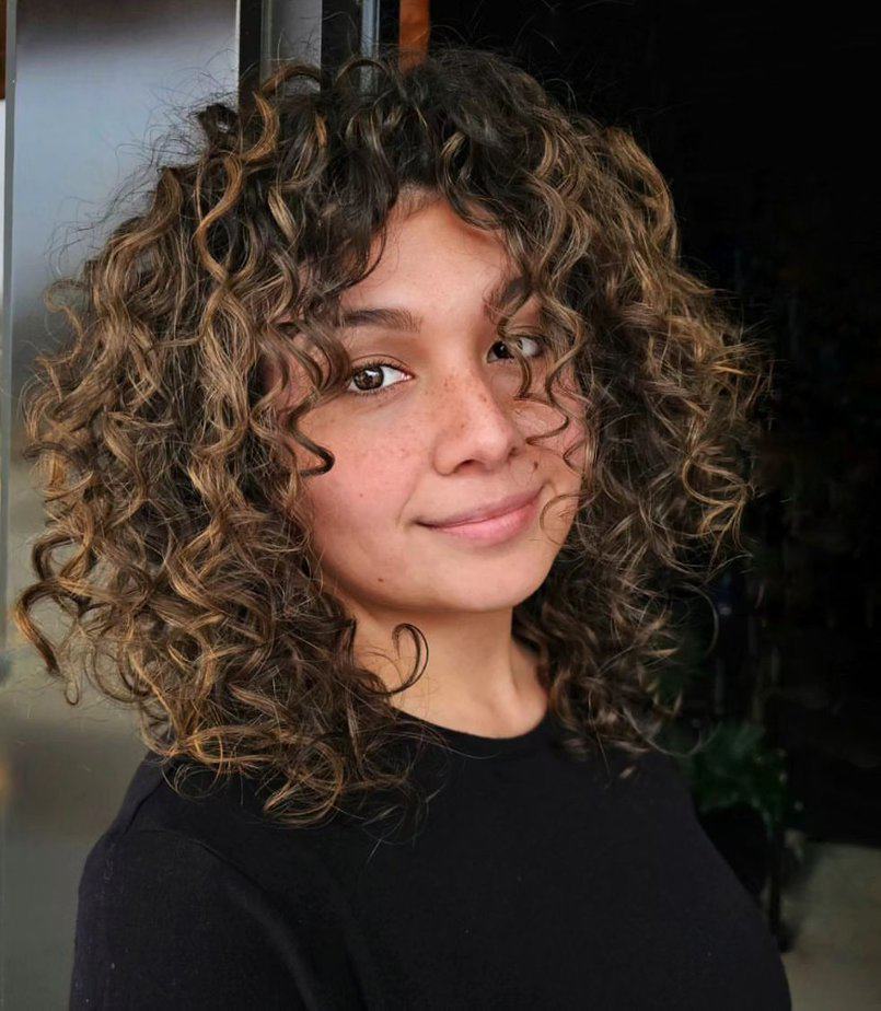 Bad Hair Days? Not With These 40 Shoulder-Length Curly Hairstyles!