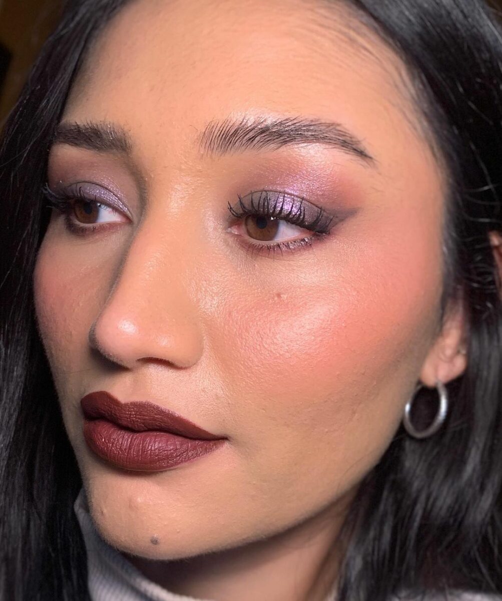 Lipsy Plain Burgundy 6