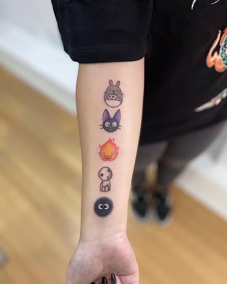 Bring Your Fandom To Life With These 20 Studio Ghibli Tattoo Ideas