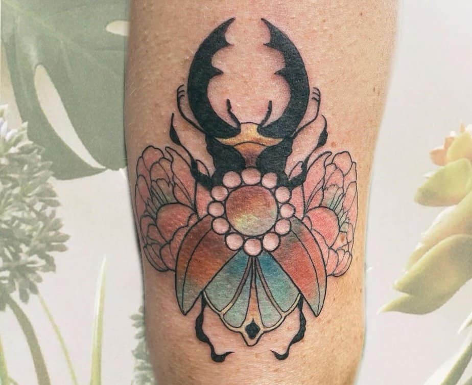 These 20 Stunning Beetle Tattoo Ideas May Cause Beetle-Mania