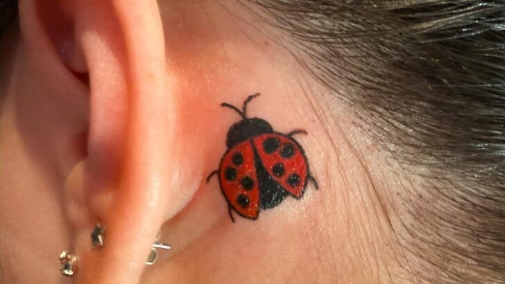 26 Behind the Ear Tattoo Ideas You’ll Love to Hear About