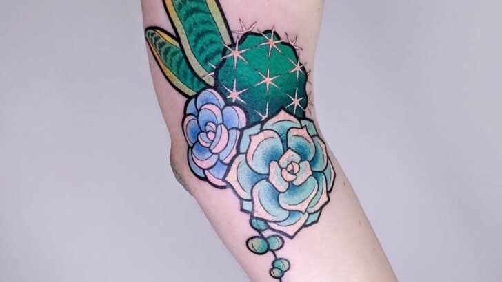20 Gorgeous Succulent Tattoo Ideas That Don’t Succ At All