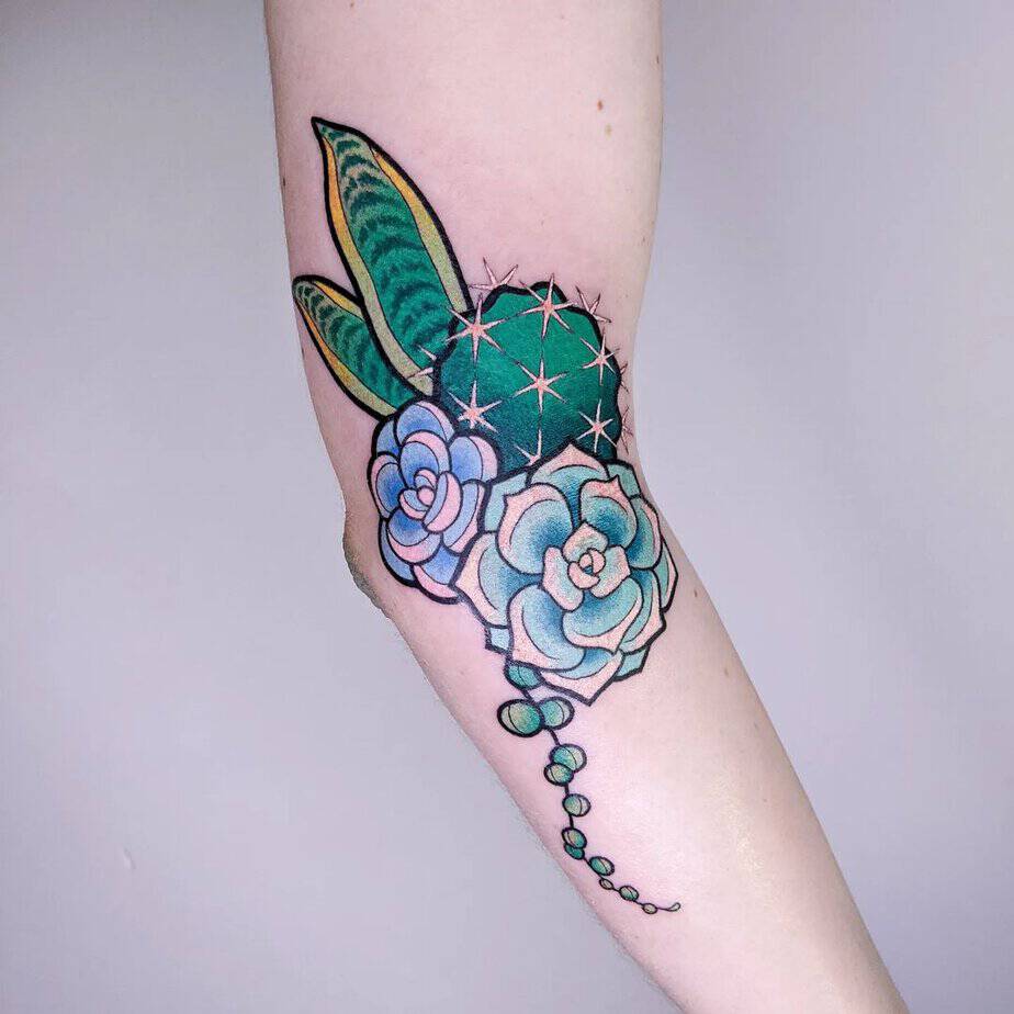 20 Gorgeous Succulent Tattoo Ideas That Don't Succ At All