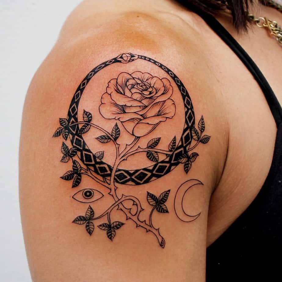 20 Powerful Ouroboros Tattoos To Honor The Cycle Of Life 