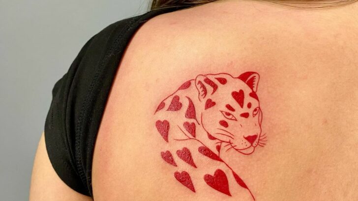 20 Unique Red Ink Tattoos For Passionate Expression