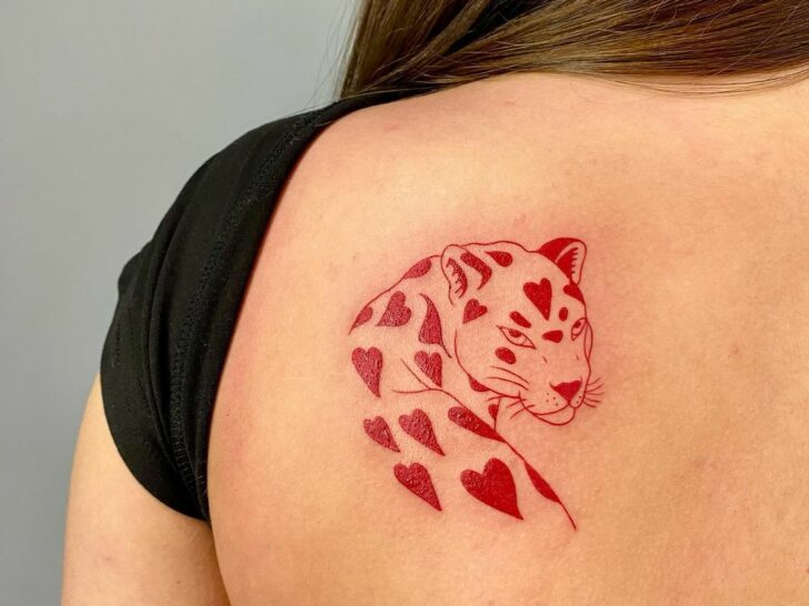 20 Unique Red Ink Tattoos For Passionate Expression