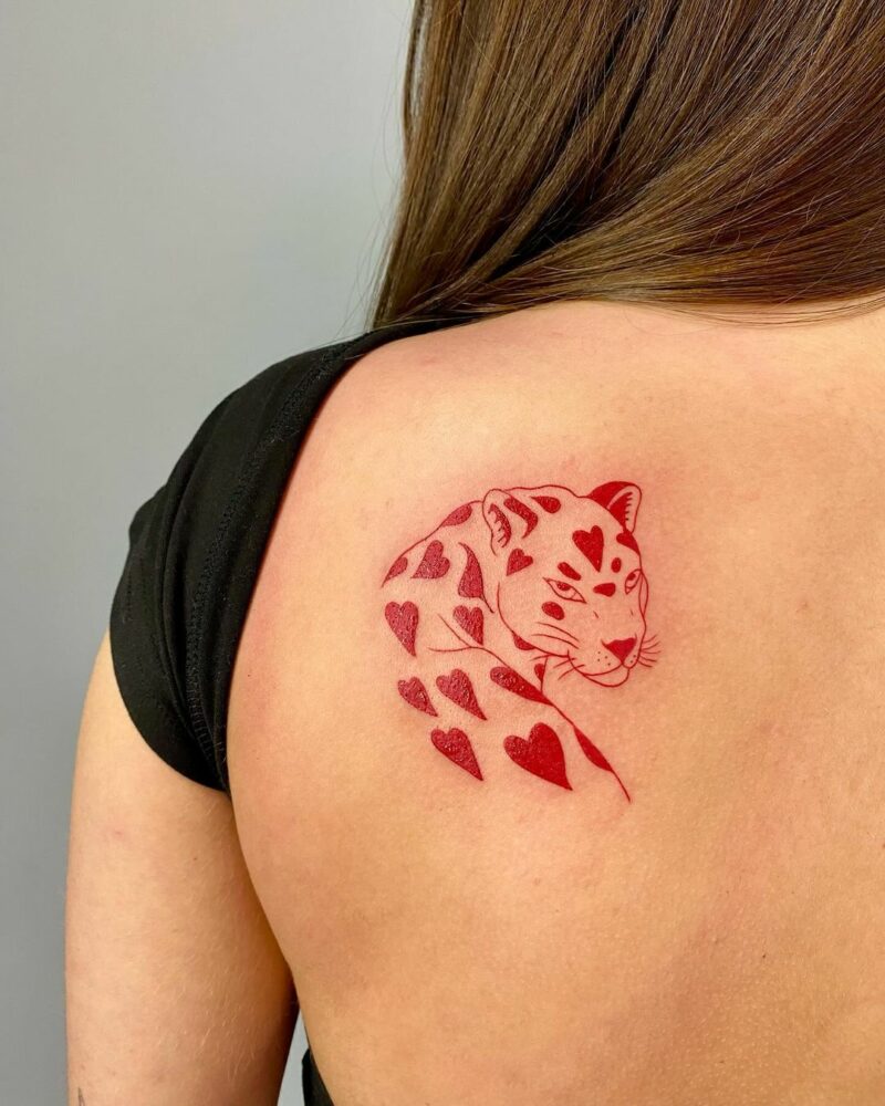 20 Unique Red Ink Tattoos For Passionate Expression