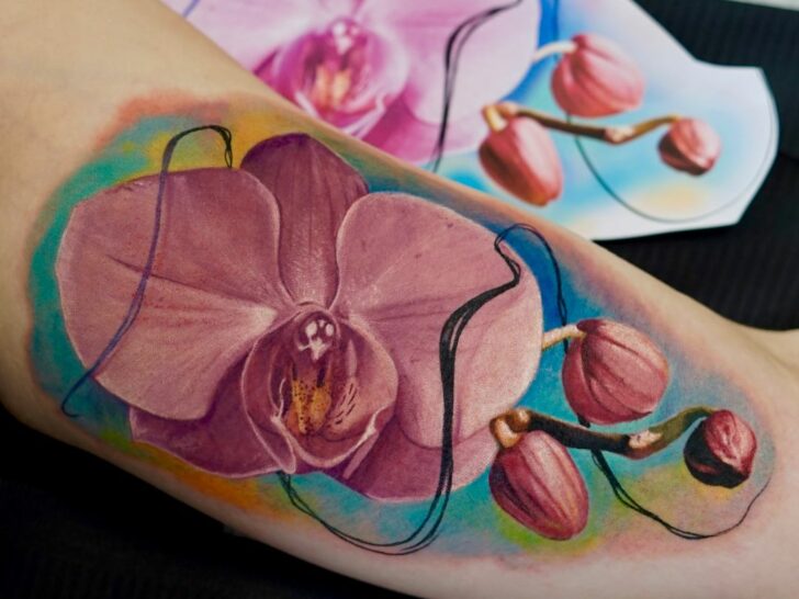 20 Artistic Orchid Tattoo Ideas For A Bodily Masterpiece