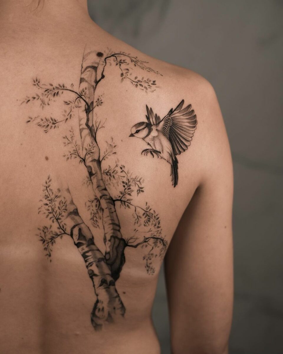20 Fascinating Bird Tattoos That Celebrate Freedom And Beauty