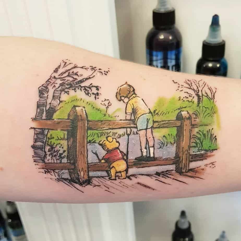 18 Honey-Sweet Winnie the Pooh Tattoos You Will Adore