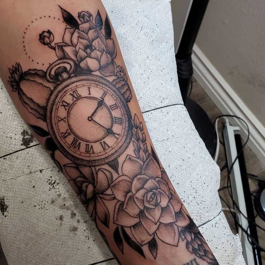 Bold forearm tattoo 1