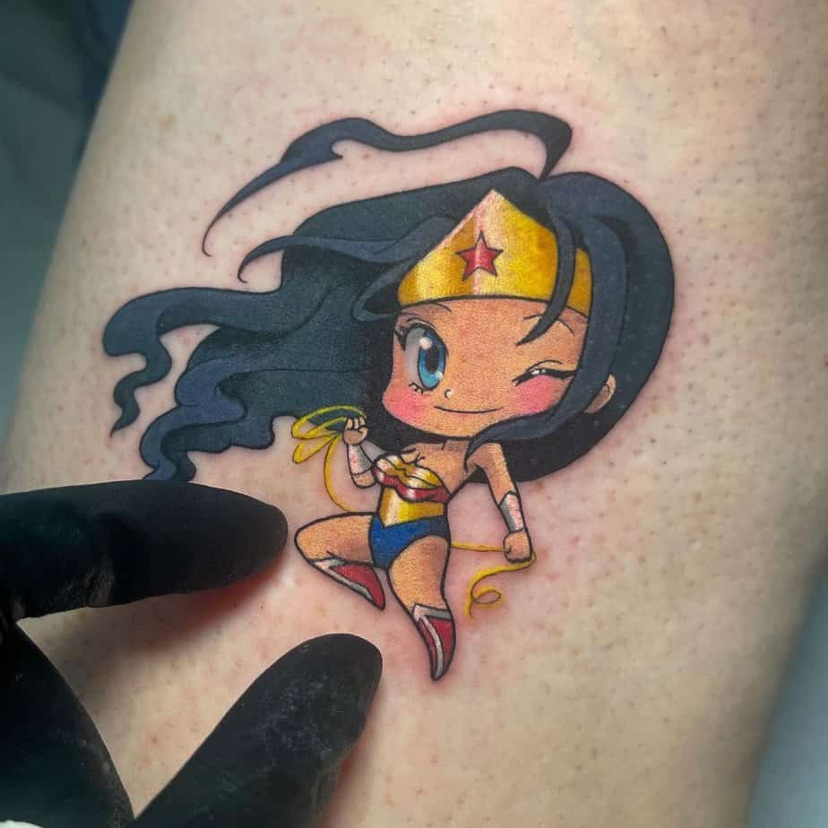 18 Wonder Woman Tattoos That Are Wonder-fully Fierce