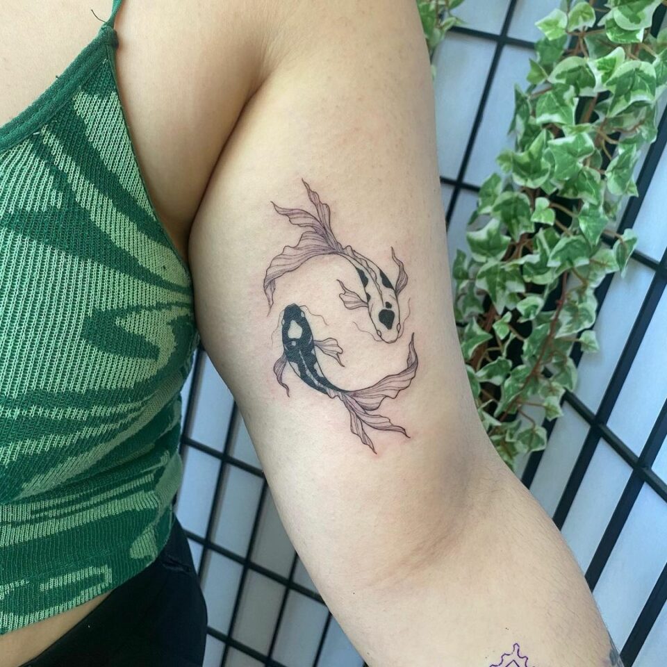 20 Creative Koi Fish Tattoos To Remind You Of Important Truths