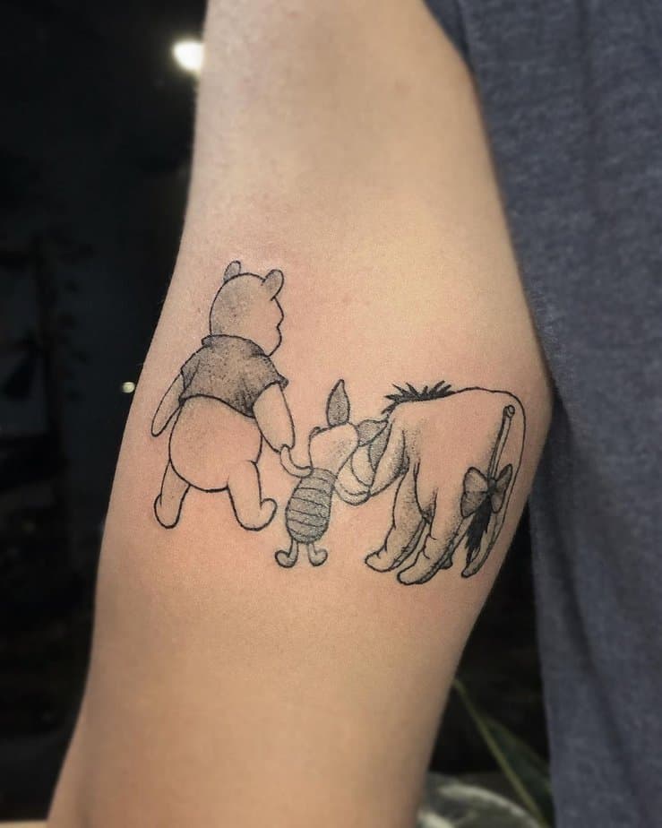 18 Honey-Sweet Winnie the Pooh Tattoos You Will Adore