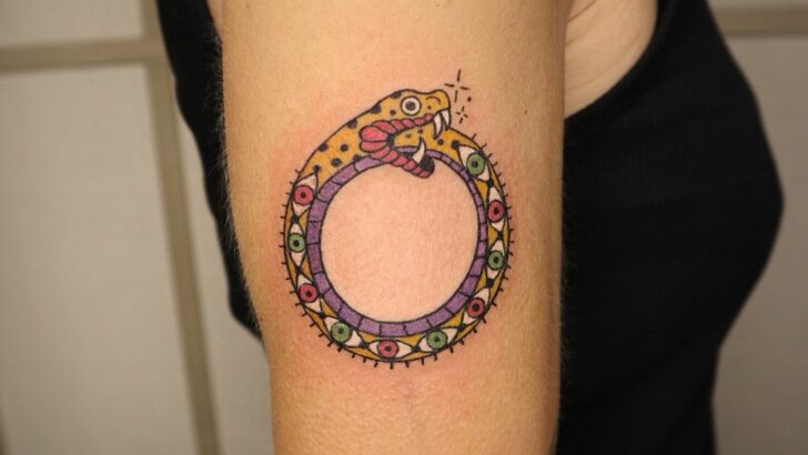 20 Powerful Ouroboros Tattoos To Honor The Cycle Of Life