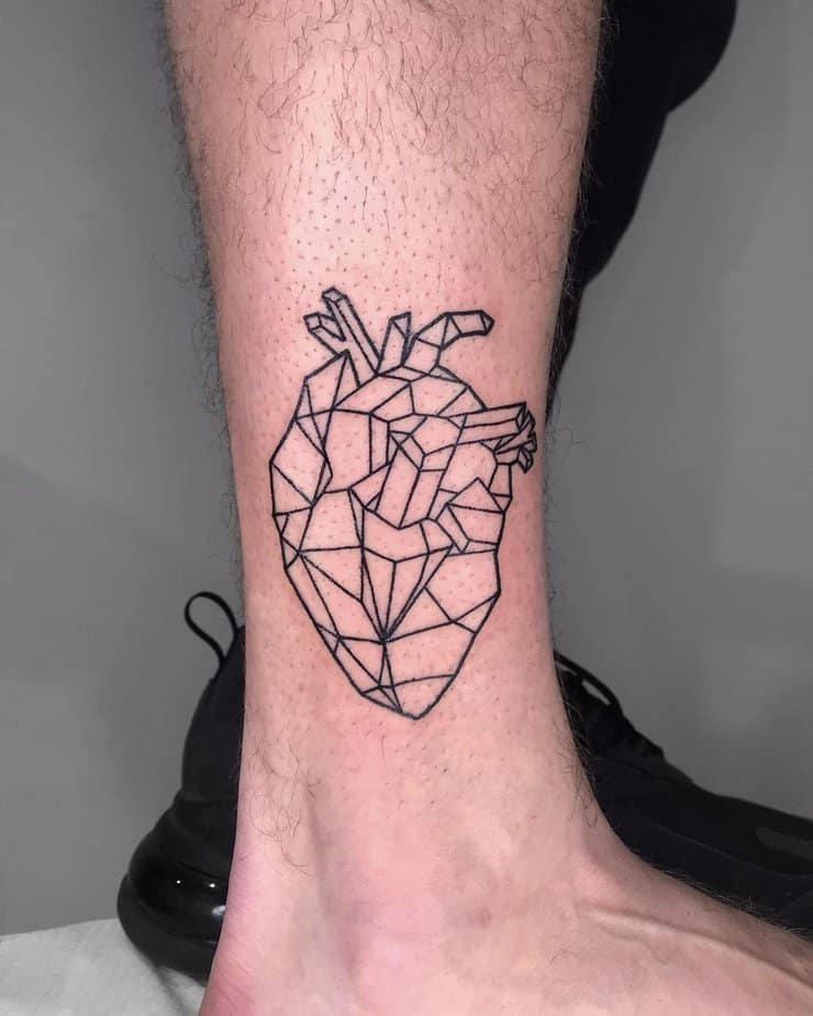 18 Minimalist Heart Outline Tattoos to Steal Yours