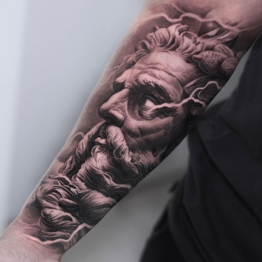 19 Epic Greek Mythology Tattoos That Tell Stories