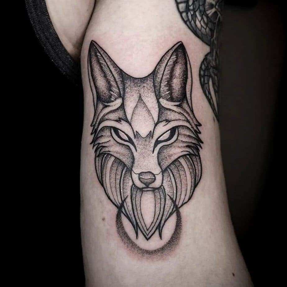 20 Fur-Tastic Geometric Fox Tattoos That Are Wildly Unique