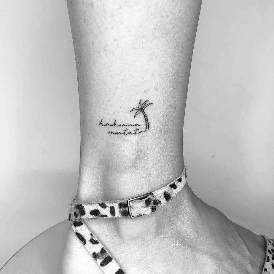 Little Hakuna Matata tattoo