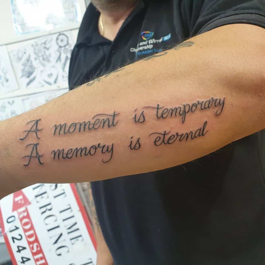 Memory is eternal