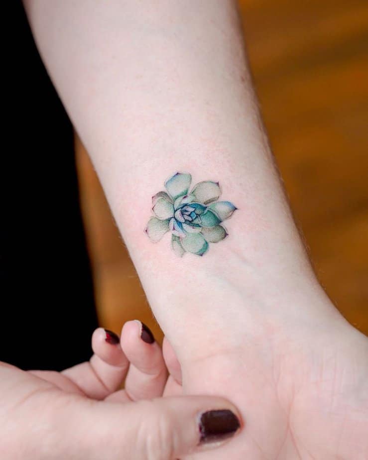20 Gorgeous Succulent Tattoo Ideas That Don't Succ At All