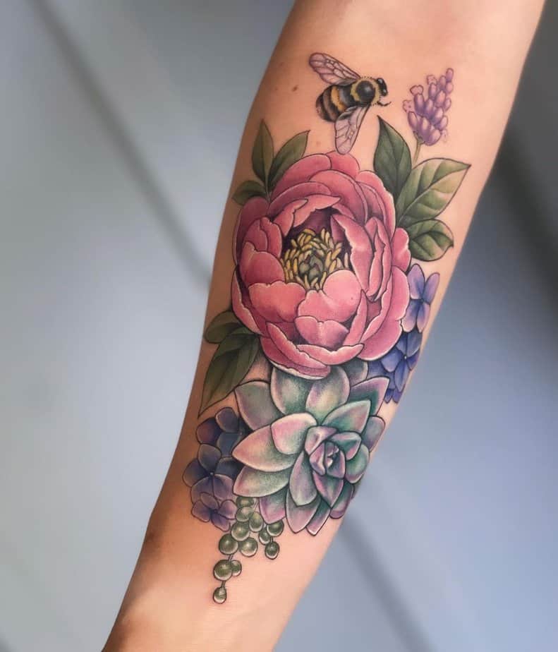 20 Gorgeous Succulent Tattoo Ideas That Don't Succ At All