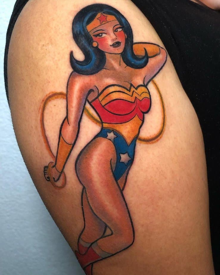 Pin up Wonder Woman