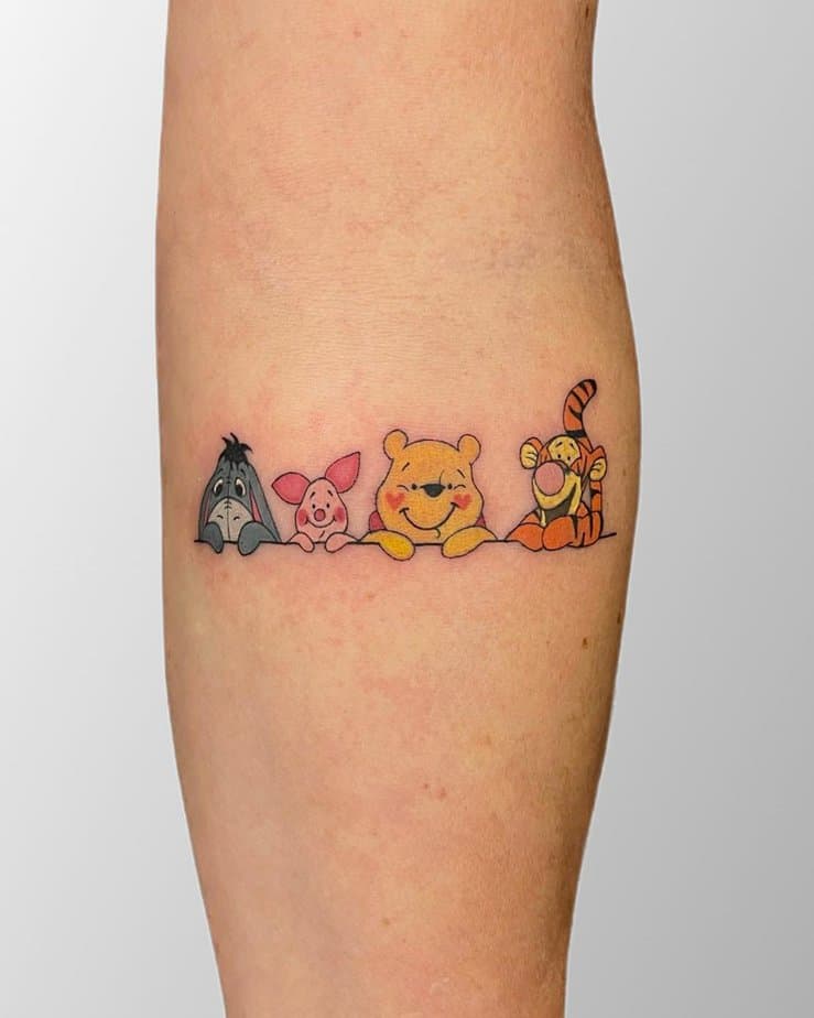 18 Honey-Sweet Winnie the Pooh Tattoos You Will Adore