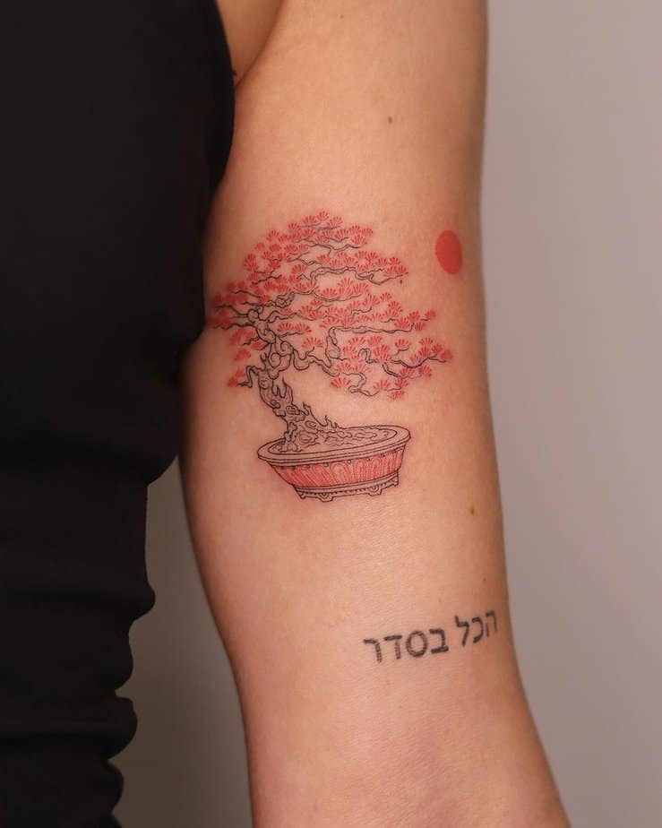 19 Intricate Bonsai Tree Tattoos For A Balanced Spirit