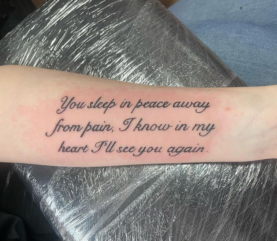 18 Inspirational Forearm Quote Tattoos For Personal Motivation