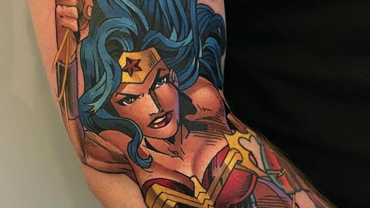 18 Wonder Woman Tattoos That Are Wonder-fully Fierce