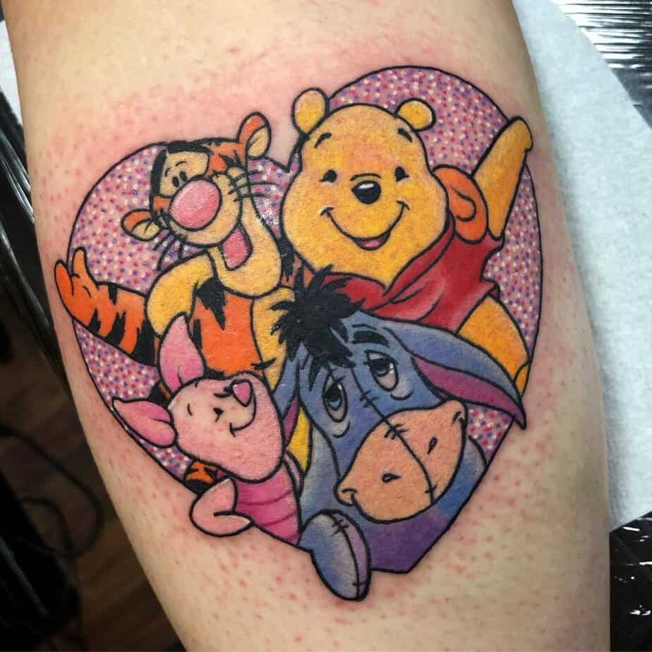 18 Honey-Sweet Winnie the Pooh Tattoos You Will Adore