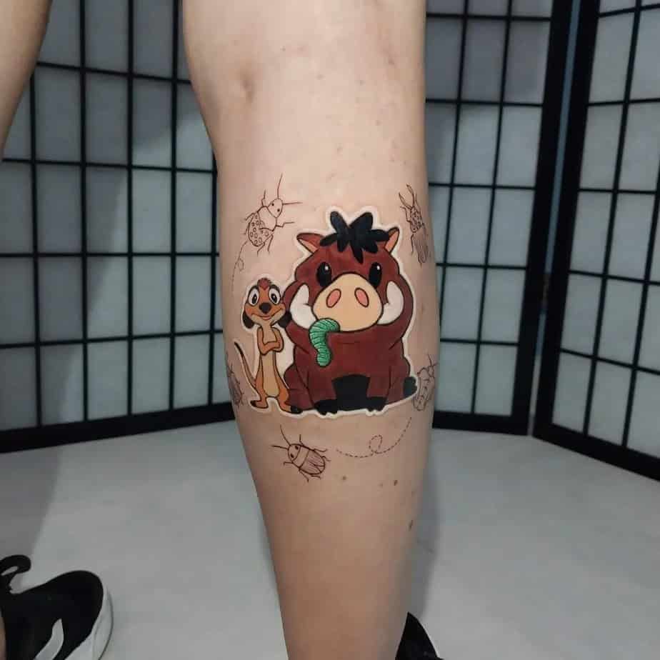 Sticker tattoo