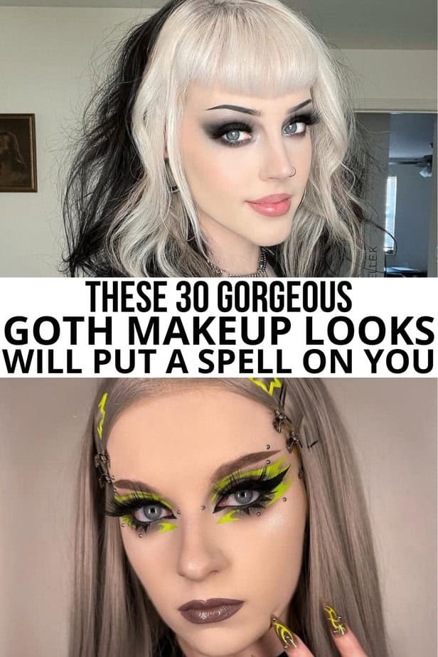 These 30 Gorgeous Goth Makeup Looks Will Put A Spell On You