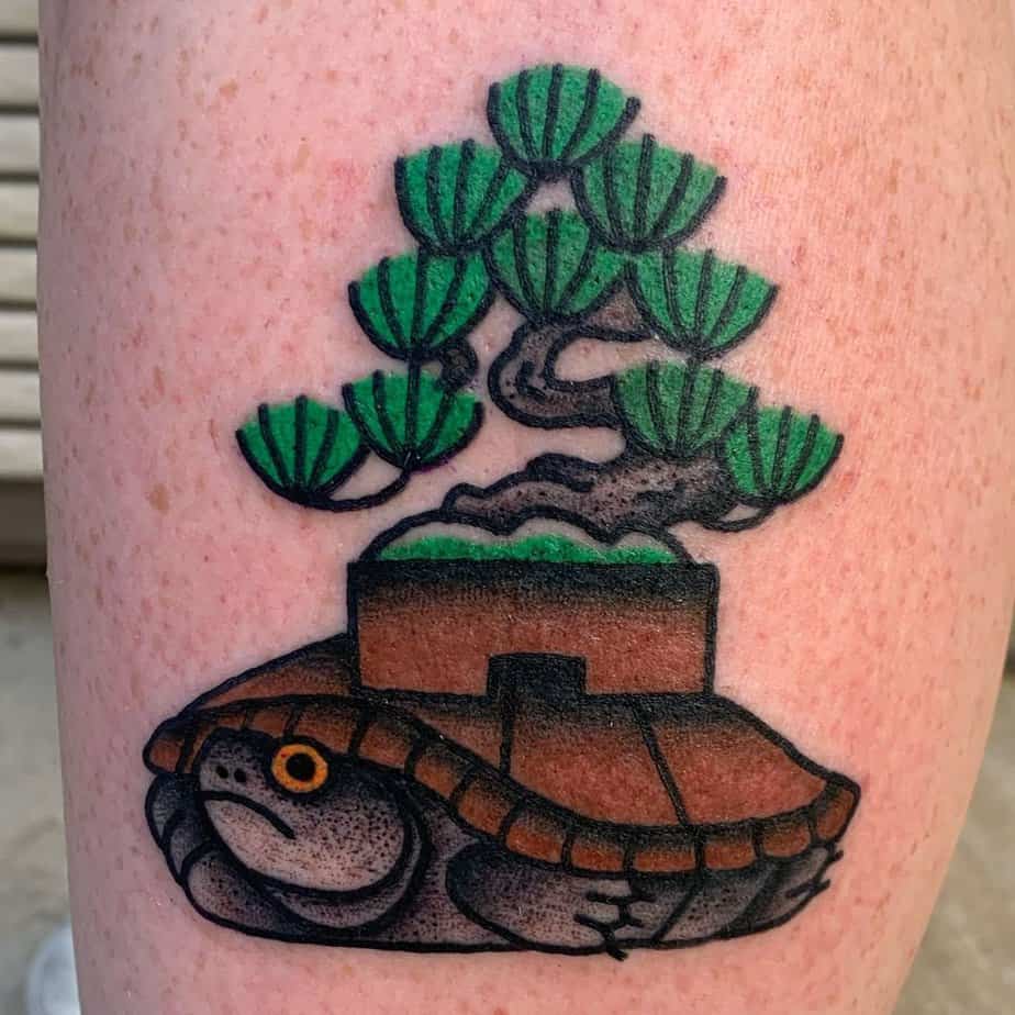 19 Intricate Bonsai Tree Tattoos For A Balanced Spirit