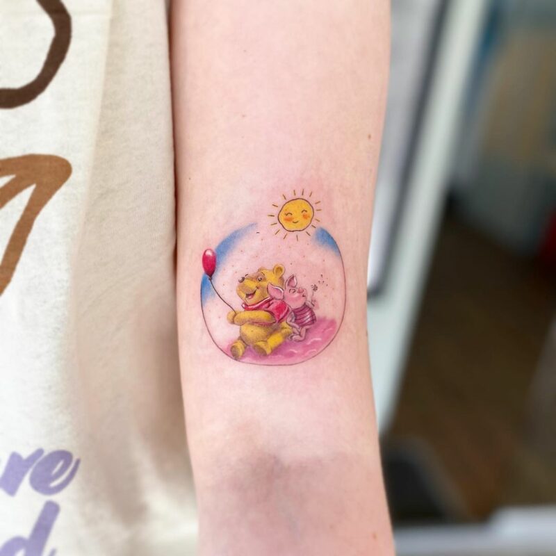 18 Honey-Sweet Winnie the Pooh Tattoos You Will Adore