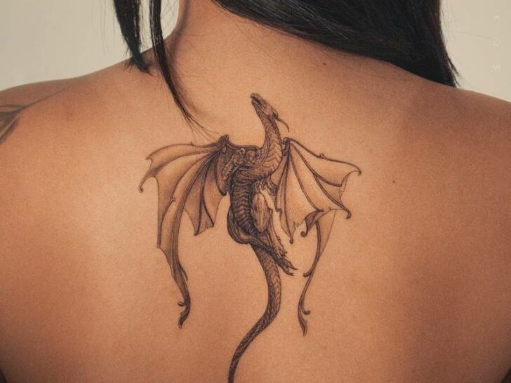20 Dragon Tattoos for Women That Soar Above The Rest