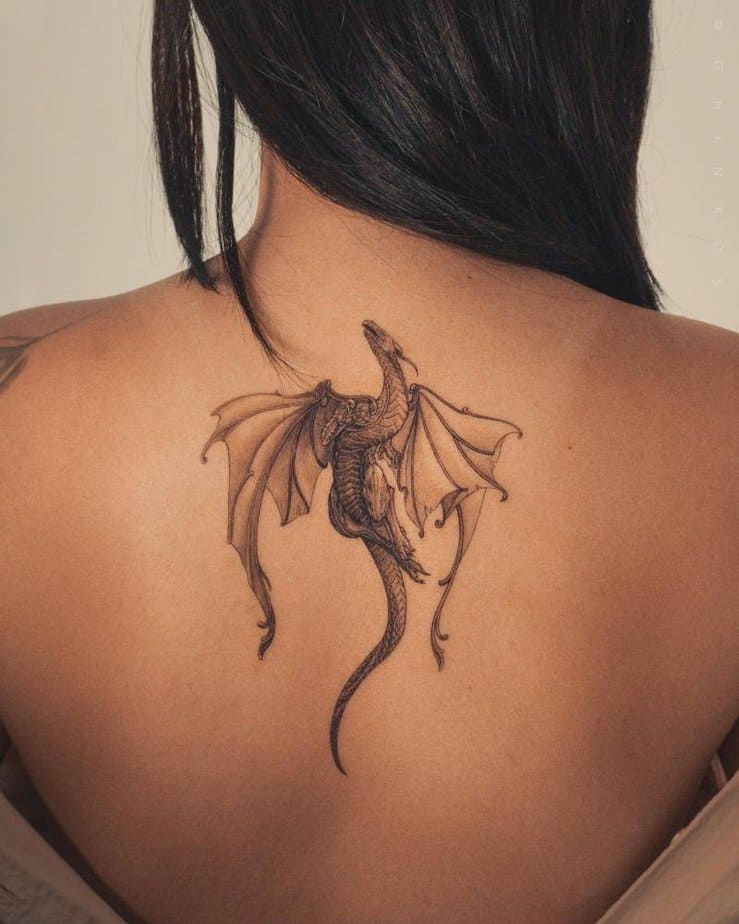 20 Dragon Tattoos for Women That Soar Above The Rest