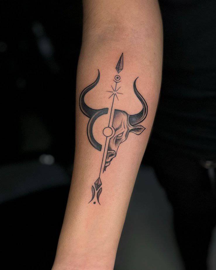 Here Are 20 Taurus Tattoo Designs To Be Bullish About