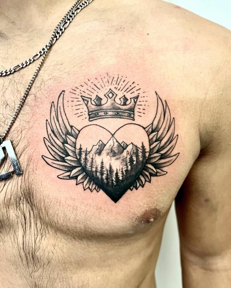 These 19 Heart With Wings Tattoo Designs Will Make Your Love Soar