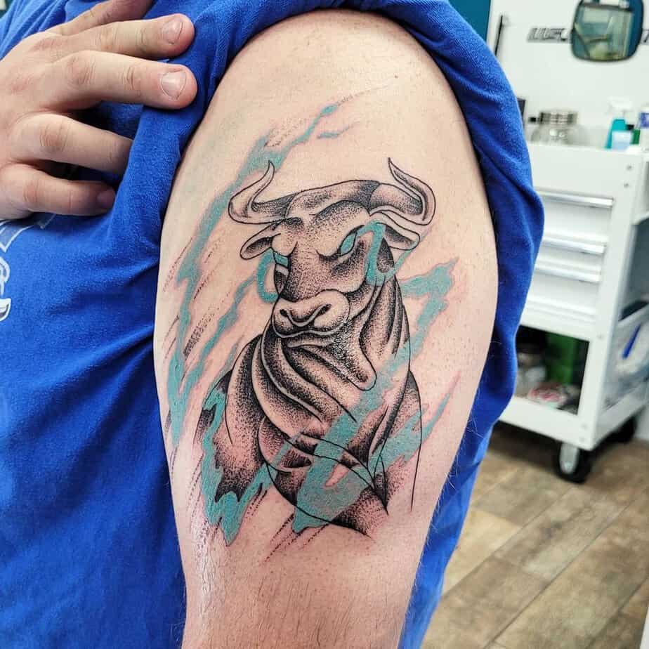 Here Are 20 Taurus Tattoo Designs To Be Bullish About