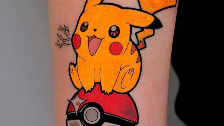 20 Electrifying Pikachu Tattoo Ideas