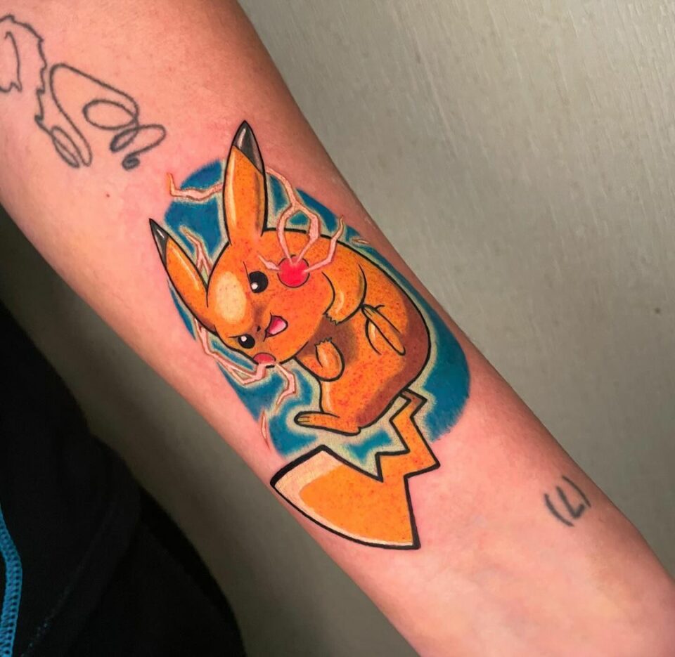 20 Electrifying Pikachu Tattoo Ideas