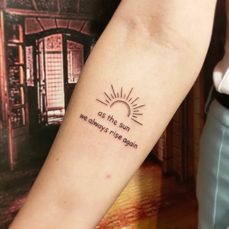 20 Deep Meaningful Small Quote Tattoos To Express Yourself