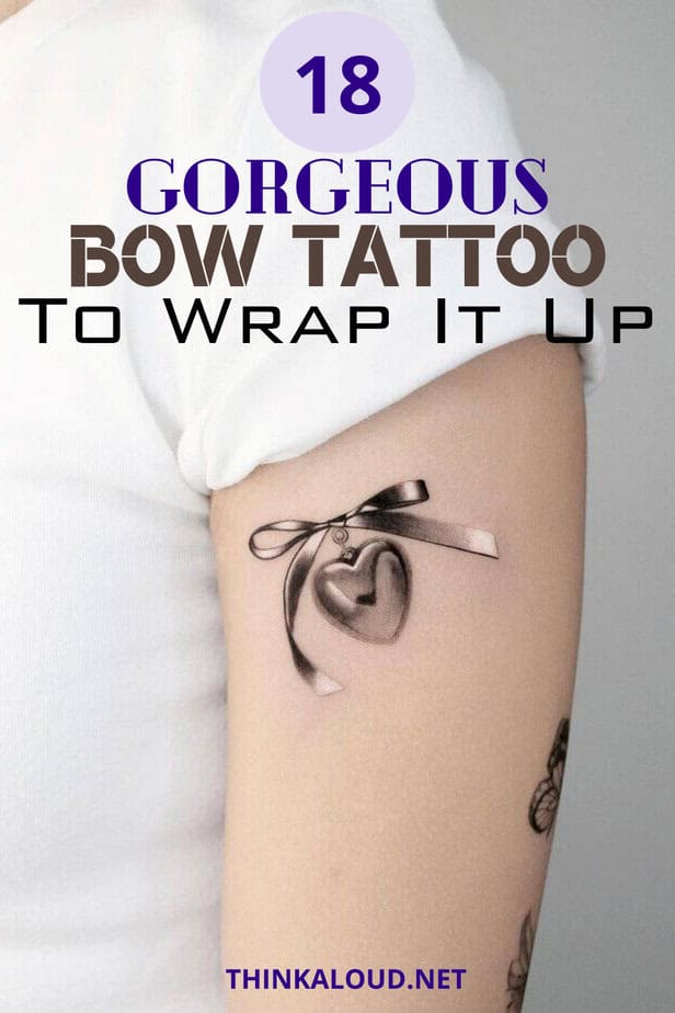 18 Gorgeous Bow Tattoo To Wrap It Up